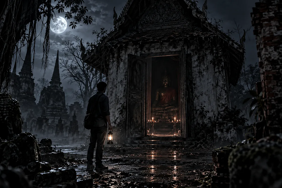 ภาพประกอบ พระรูปสุดท้ายในวัดร้าง ตอนที่ 4 ฉากเงื่อนงำ
