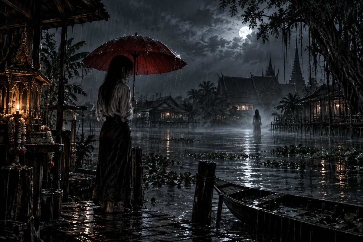 ภาพประกอบ ฤดูฝนของคนหาย ตอนที่ 6 ฉากแรก