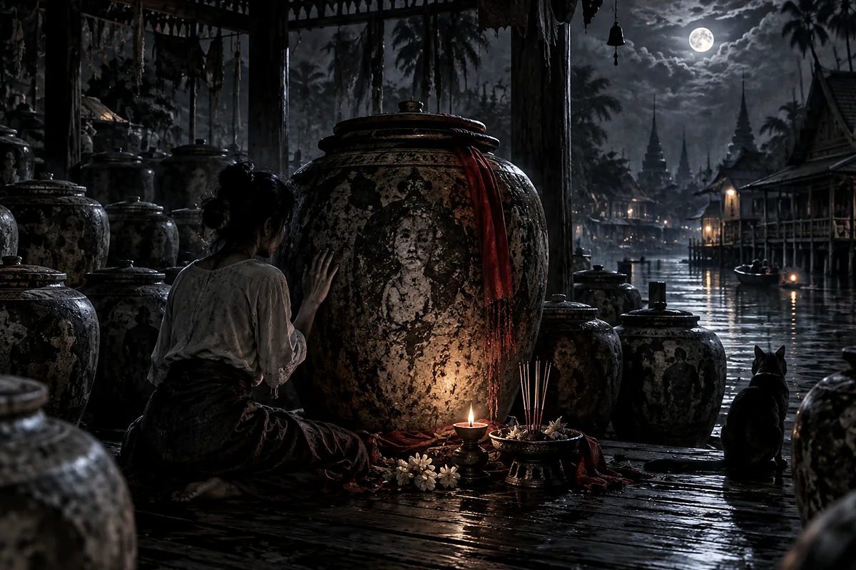 ภาพประกอบ ไหที่กระซิบชื่อคนตาย ตอนที่ 3 ฉากเงื่อนงำ