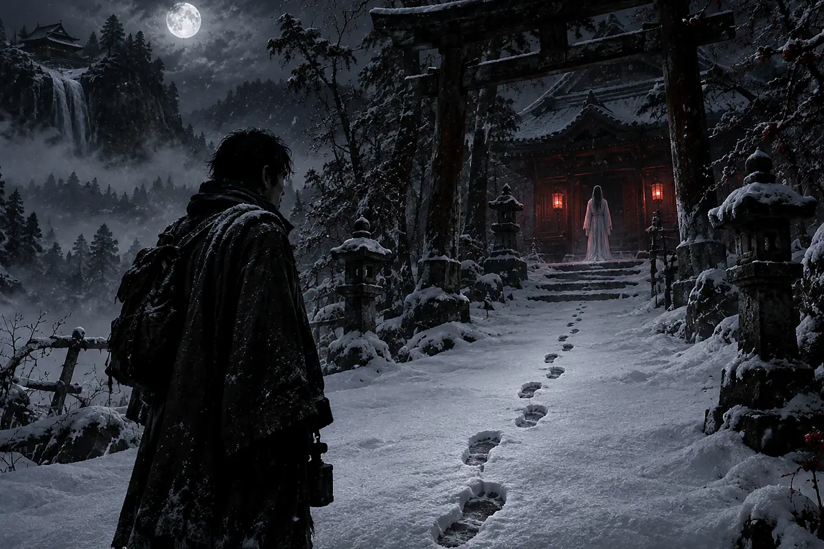 ภาพประกอบ เงาขาวในคืนหิมะ ตอนที่ 6 ฉากเงื่อนงำ